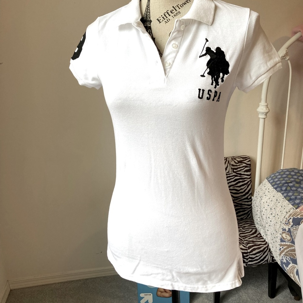U.S. Polo Assn. womens polo shirt size M